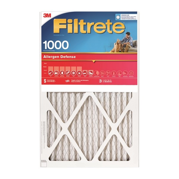 Filtrete 16 in. W X 20 in. H X 1 in. D 11 MERV Pleated Air Filter 1 pk