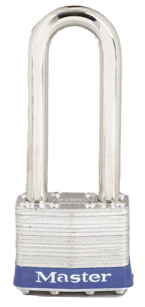 Master Lock 1-3/4 in. W Laminated Steel Ball Bearing Locking Padlock 1 pk