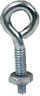 Hampton 3/16 in. S X 1-1/2 in. L Zinc-Plated Steel Eyebolt Nut Included