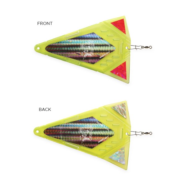 Mack's Lure Scent Flash Chartreuse UV Silver