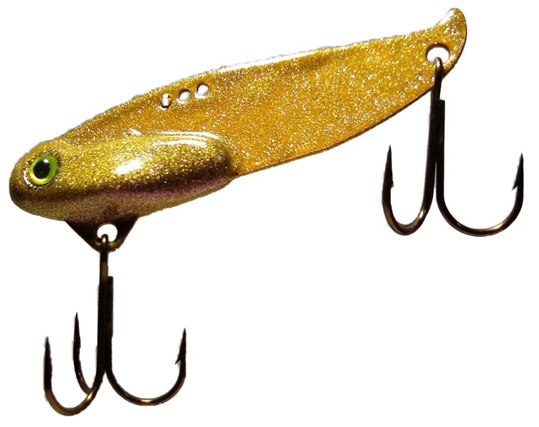 Fisheye Tackle 5/8 oz. Blade Bait Kit - Gold
