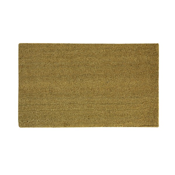 Sports Licensing Solutions 30  L X 18  W Tan Blank Coir Nonslip Door Mat