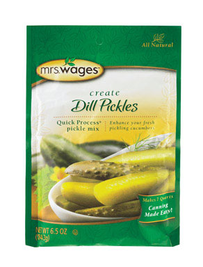 Mrs. Wages Dill Pickles Mix 6.5 oz 1 pk