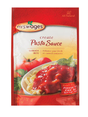 Mrs. Wages Pasta Sauce Tomato Mix 5 oz 1 pk