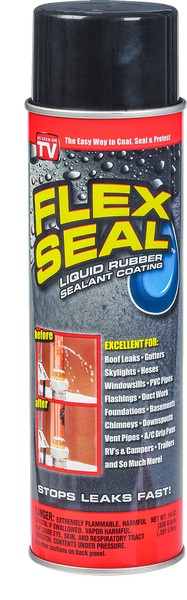 Flex Seal Family of Products Flex Seal Black Rubber Spray Sealant 14 oz