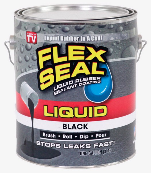 FLEX SEAL Family of Products FLEX SEAL Black Liquid Rubber Sealant Coating 1 gal