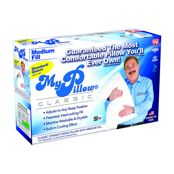 My Pillow As Seen On TV Medium Classic Queen Pillow Foam 1 pk