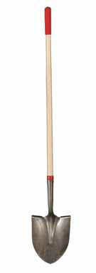 Ace 58 in. Steel Round Digging Shovel Wood Handle