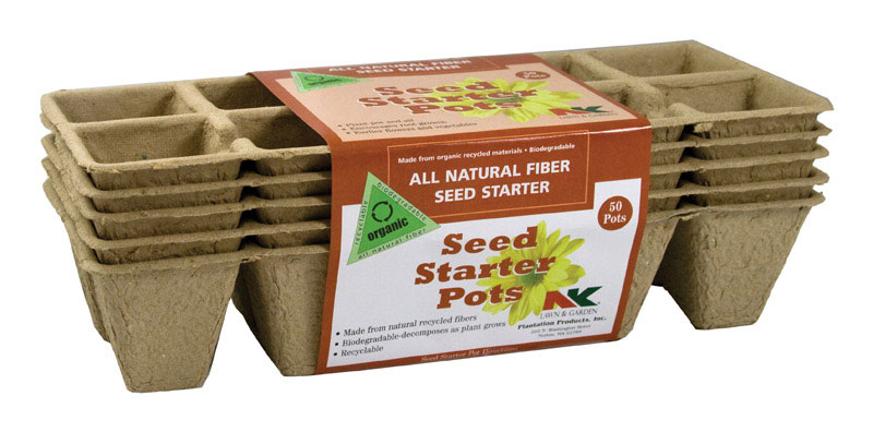 NK 1.75 in. H X 1.75 in. W Plant Pot Seed Starter 5 pk