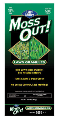 Lilly Miller Moss Out Moss Control Granules 20 lb