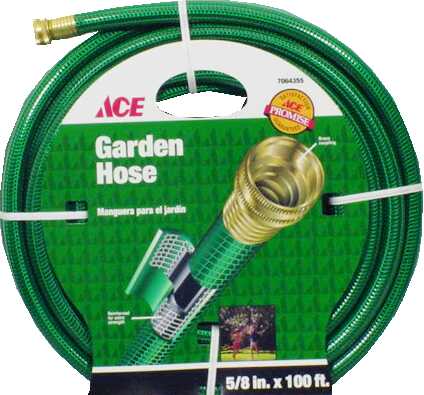 Home Plus 5/8 in. D X 100 ft. L Light Duty Garden Hose Green