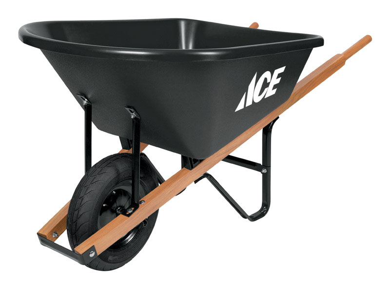 Ace Poly Residential Wheelbarrow 6 ft³