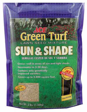 Ace Mixed Sun or Shade Grass Seed 3 lb