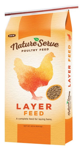 NatureServe Layer Feed Pellets For Poultry 40 lb