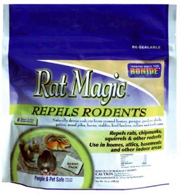 Bonide Rat Magic Animal Repellent Scent Pouch For Rodents 6 oz