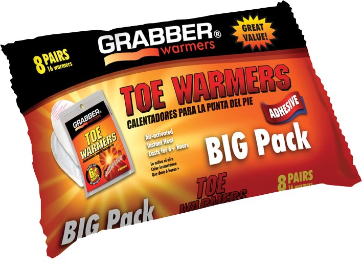Grabber Warmers Toe Warmer 16 pk