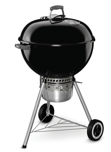 Weber 22 in. Original Kettle Premium Charcoal Grill Black