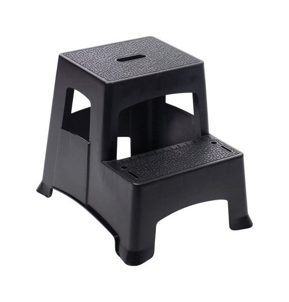 Tricam 19.25 in. H X 15.75 in. W X 16 in. D 325 lb. capacity 2 step Plastic Step Stool