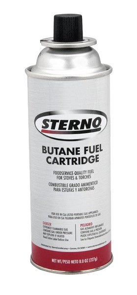 Sterno Butane Fuel Cartridge 1 pk