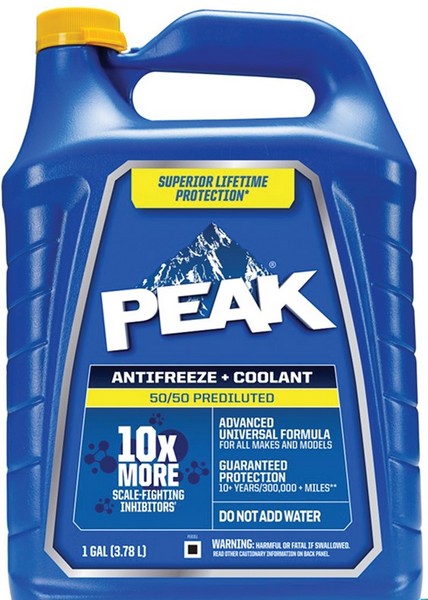 Peak 50/50 Antifreeze/Coolant 1 gal