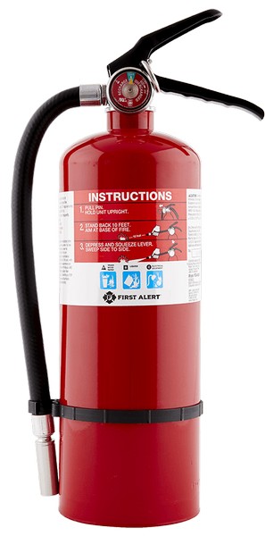 First Alert Pro Series 5 lb Fire Extinguisher For Household OSHA/US Coast Guard Agency Approval