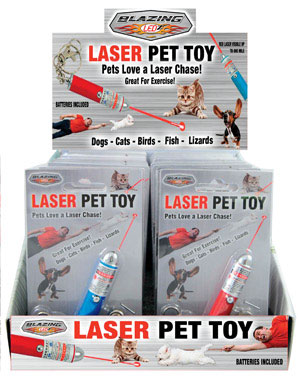 Blazing LEDz Multicolored Plastic Laser Pet Toy 1