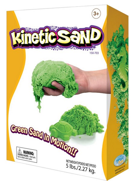 Waba Fun Kinetic Sand Sand Green 1 pc