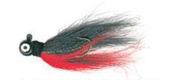 Bucktail 1/8 Blk/red