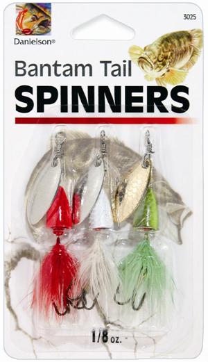 Disc Spinner 3pk 1/8 Bantam Tail