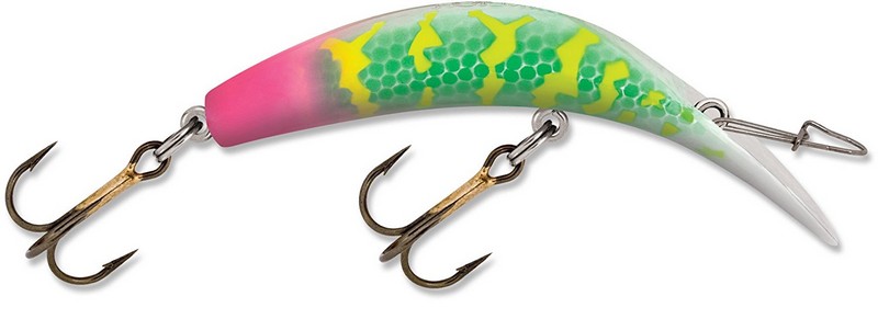 Rapala Luhr Jensen Kwikfiah Rattle Trolling Crainkbait 4 1/4" Glad Clown