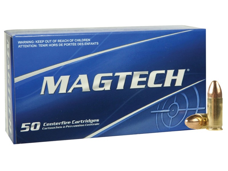 Magtech Pistol 9mm Luger 115 Grain FMC 50 rounds