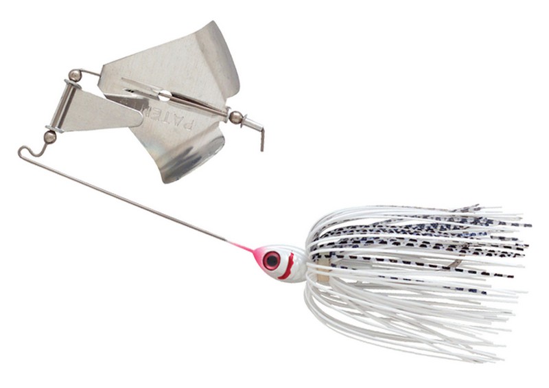 Buzz Bait3/8 Snow Wht Shad