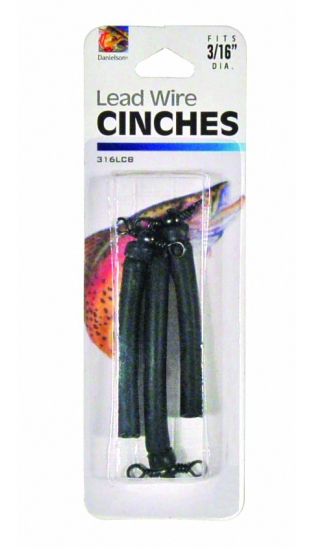 Lead Cinches 3/16  Blk