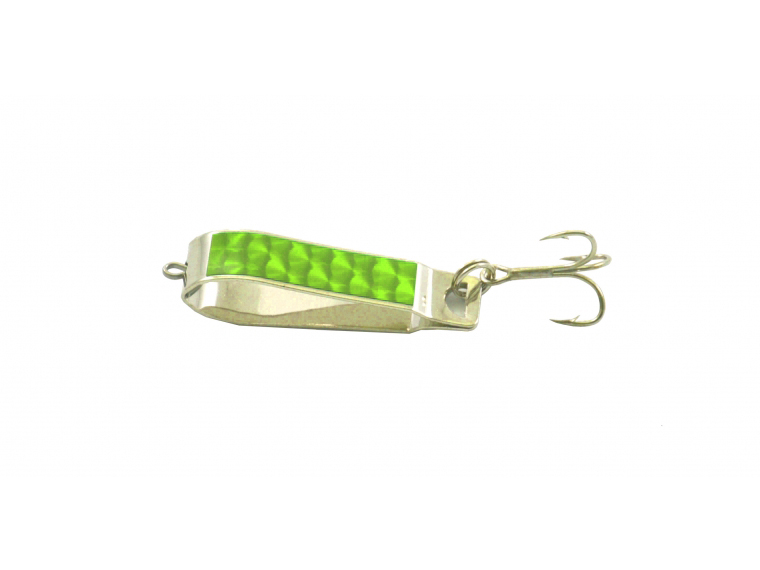 Mack's Lure Cripplure 1/4oz Nickle/Green Prism
