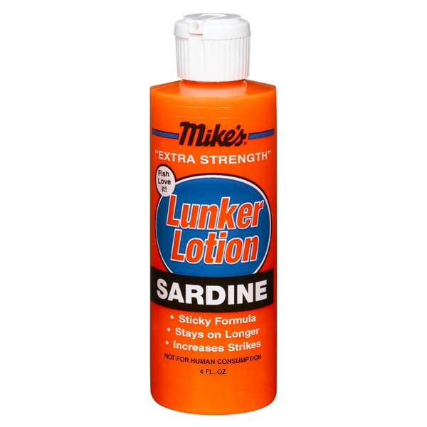 Lunker Lotion 4oz Sardine Orange