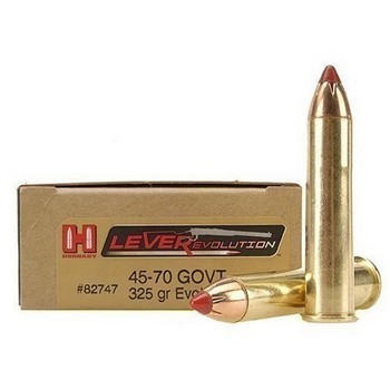 45-70 Govt 325gr  Evolution 20rd