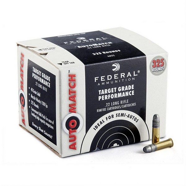 22 LR 40GR 325RD MATCH  BULK Pk