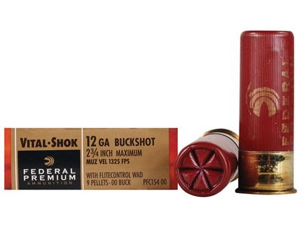Buck 12ga 2.75" 9 Pellet 5rd
