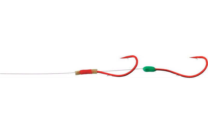 Worm Harness 2h 5pk Sz6 8lb