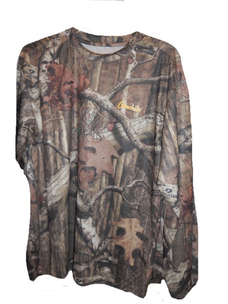 Shirt L/s Wicking Camo