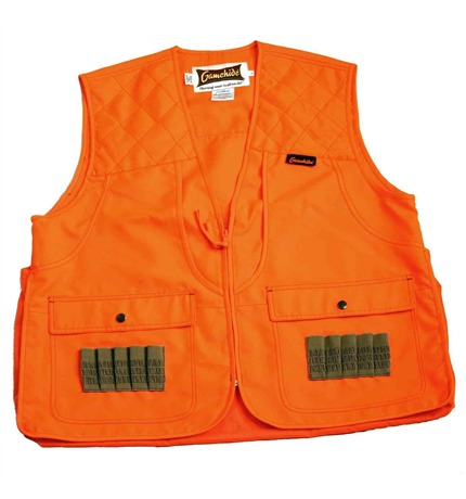 Vest Upland Youth Orange Solid