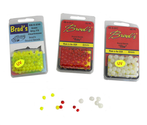 Bead 6mm Glo 75pk
