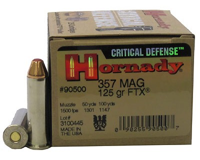 357mag 125gr Crit Defense 25rd