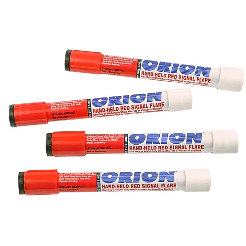 Orion Handheld Marine Signal Flares 4 Pk.