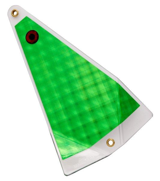 Yakima Bait 10" Triangle Flasher Lime Bomb