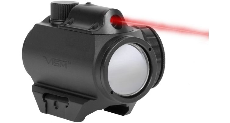Laser W/ Reflex Dot Micro Green