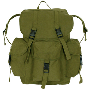 Backpack 3 Pocket Cot/canvas