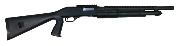 Stevens 320 Security Heat Shield, Pump Action, 12 Gauge, 18.5" Barrel, 5+1