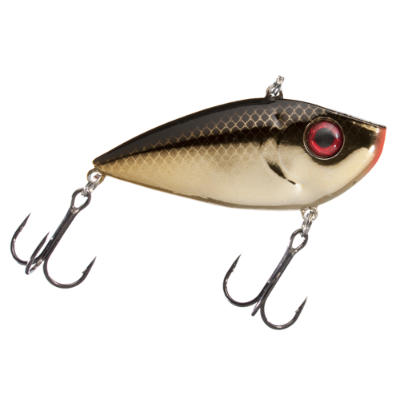 Red Eyed Shad Lipless Crankbait 1/2oz Gold Black Back