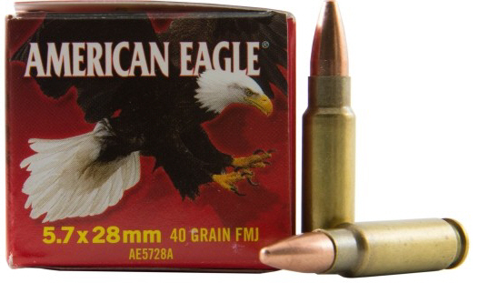 5.7x28 40gr Fmj 50rd